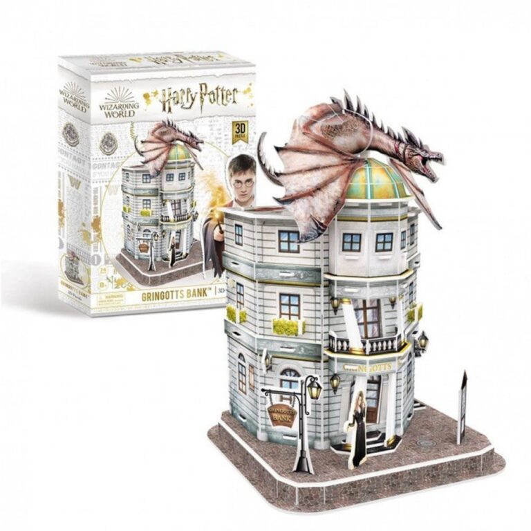 3D Puzzle Harry Potter - Gringottova Banka, 74 dílků