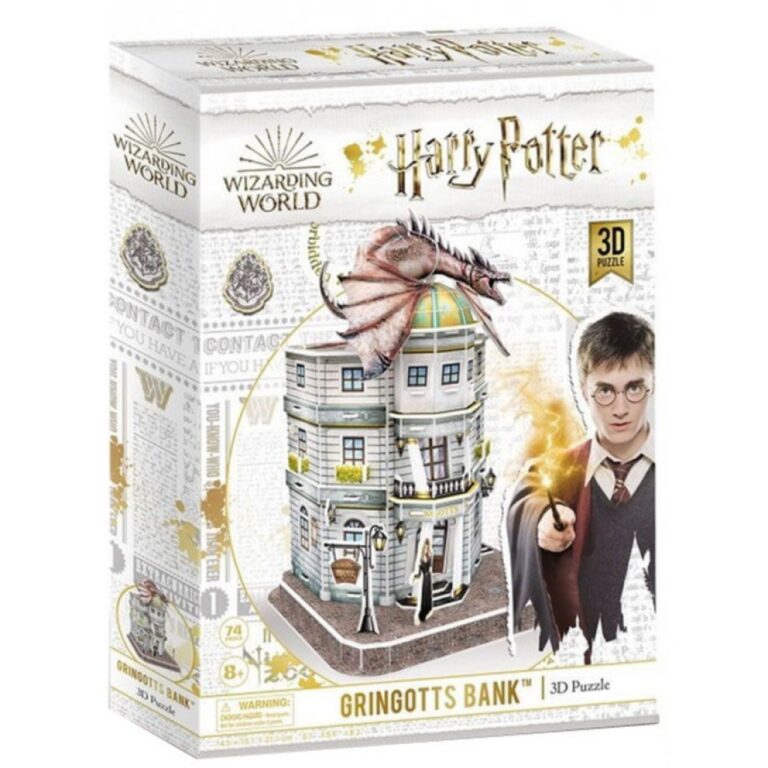 3D Puzzle Harry Potter - Gringottova Banka, 74 dílků - Image 3