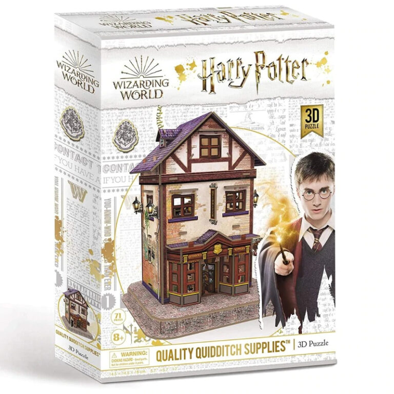 3D Puzzle Harry Potter - Prvotřídní potřeby pro famfrpál, 71 dílků - Image 3