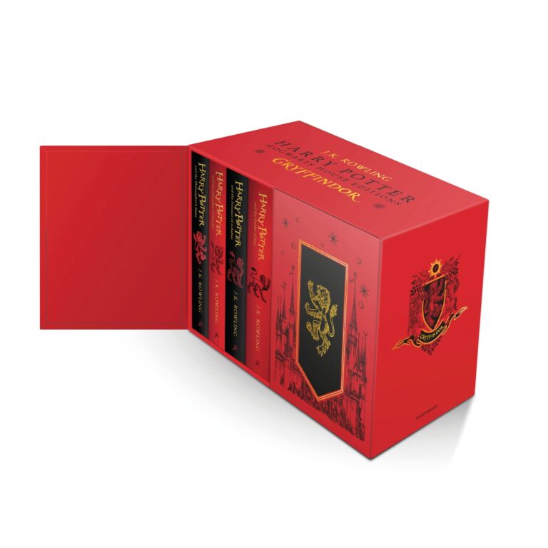 Harry Potter Gryffindor House Editions Paperback Box Set - poškozeno