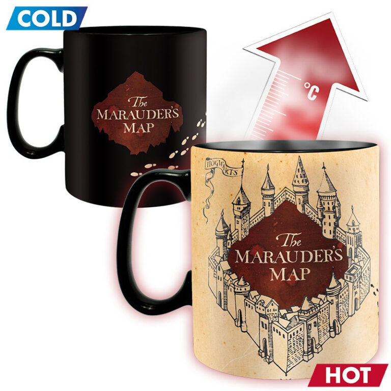 Hrnek Harry Potter Marauders map - měnící se