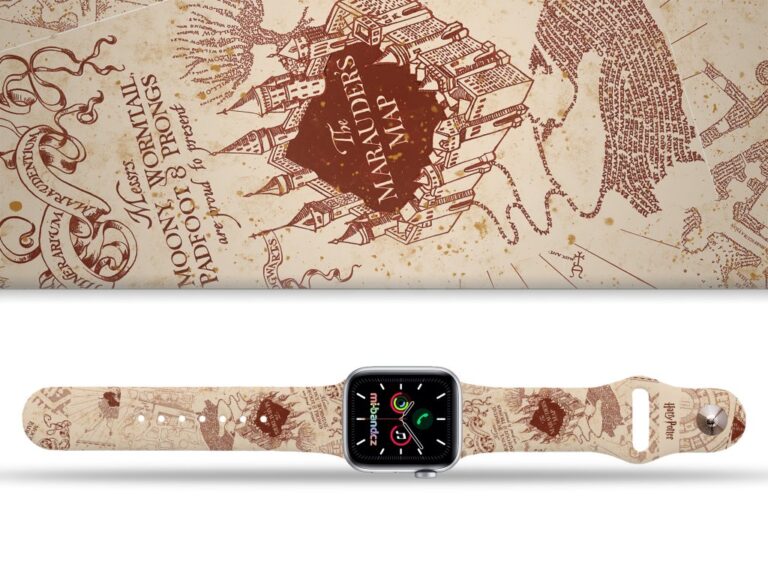 Řemínek na Apple Watch Harry Potter - Pobertův plánek - Image 2