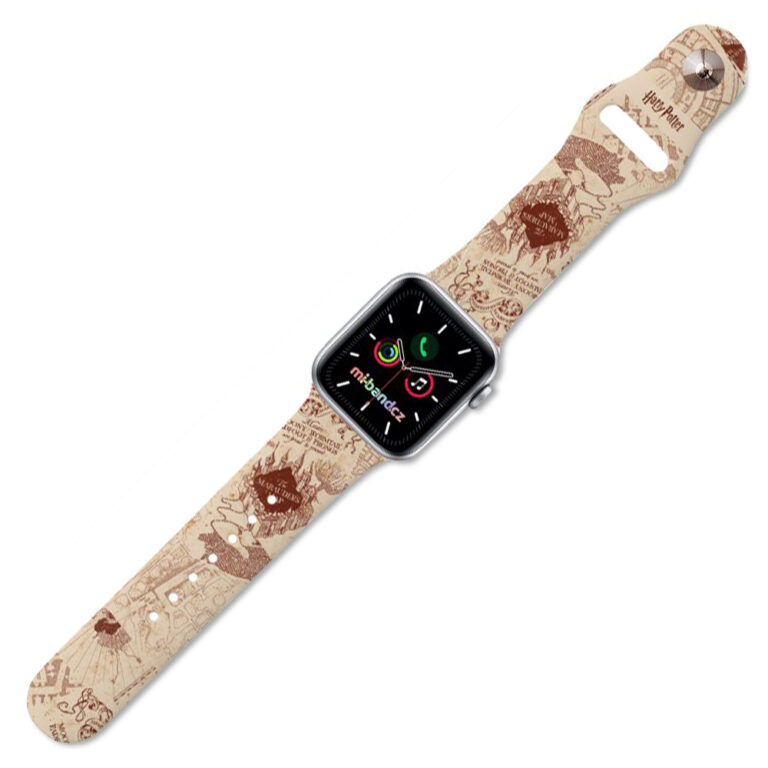 Řemínek na Apple Watch Harry Potter - Pobertův plánek