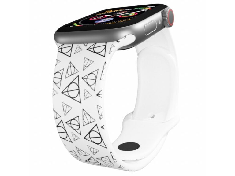 Řemínek na Apple watch Harry Potter - Relikvie smrti (bílý) - Image 3