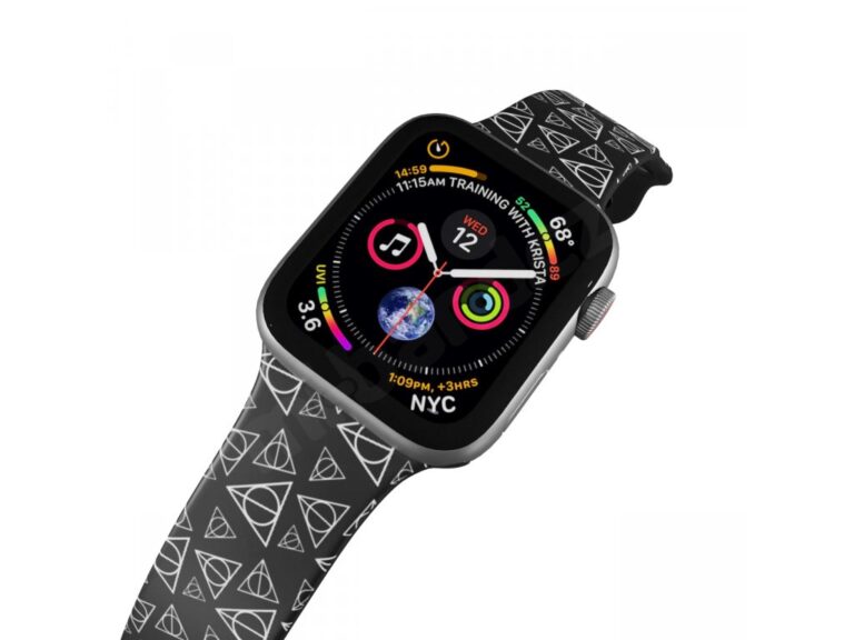 Řemínek na Apple Watch Harry Potter - Relikvie smrti (černý) - Image 3